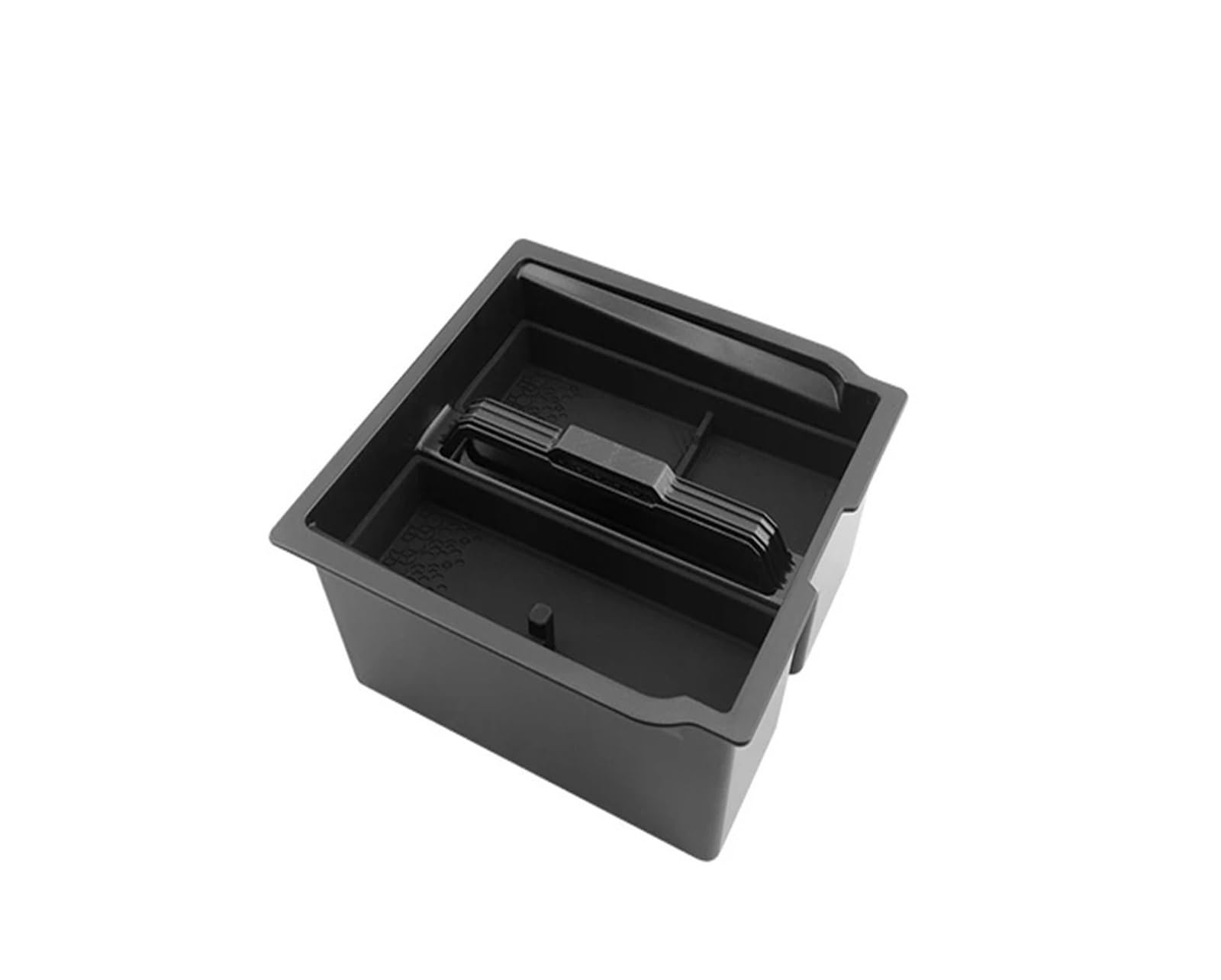 HXVGEGKPYK Armrest Storage Tray For Tesla For Model Y For Juniper For Model Y L 2025 2026 Double-layer Armrest Storage Box ABS Center Console Tray Centre Console Storage Box(2)