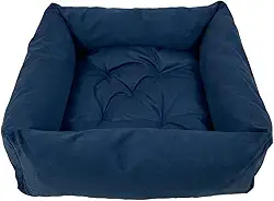 Cama Caminha Pet Para Cachorro Ou Gato Com Zíper Impermeávele Lavável (AZUL)