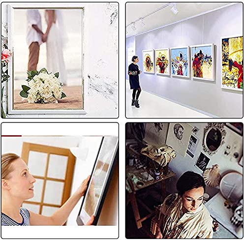 Image of 40Pcs Three Holes D Ring Picture Hangers 90 x 15mm for Hanging Hook Frame Mirror Artwork Clock Gold Tone