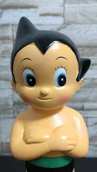 Amazon.co.jp: 鉄腕アトム アトムバンク 貯金箱 陶器 昭和レトロ