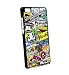 BkStuff Coque Etui Cover pour Huawei P8 P9 Lite Sticker Bomb Smile (Huawei P8 Lite)