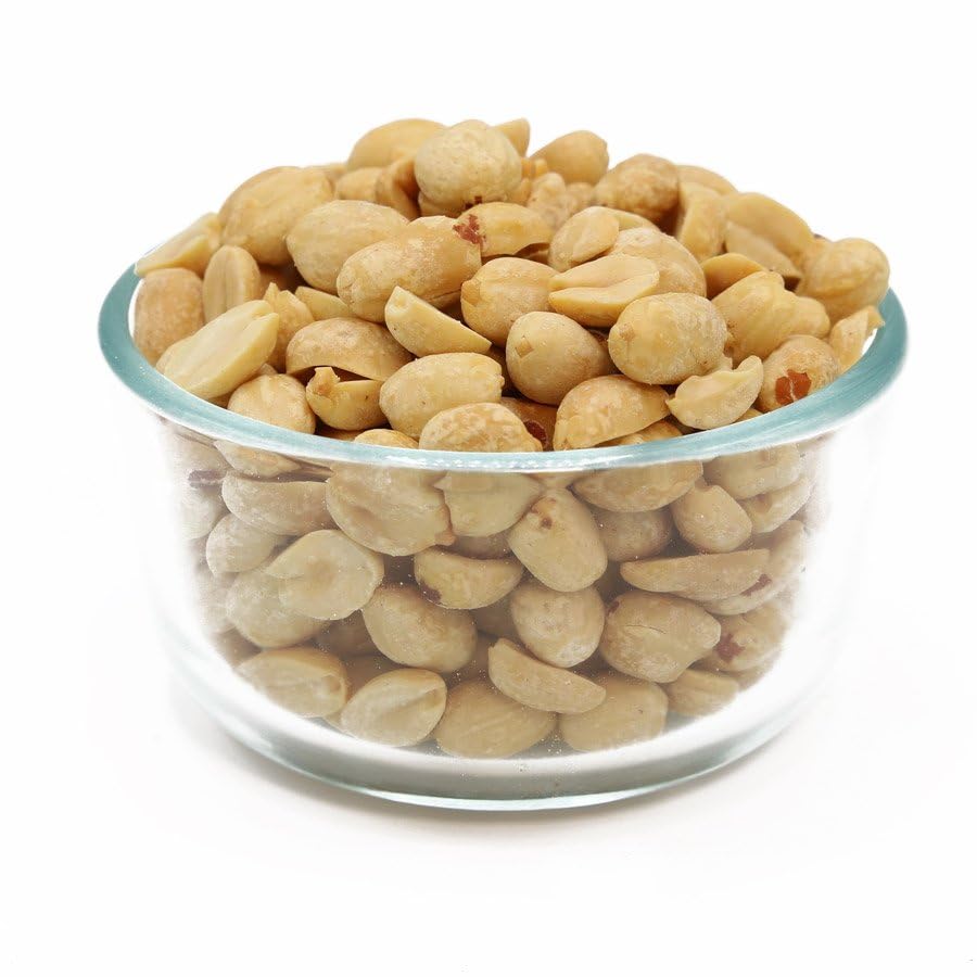 Miniatura 3 de Cacahuetes tostados, sin sal, sin cáscara, J Runner, caja a granel de 10 libras, cacahuetes blanqueados ideales para aperitivos, mezcla de frutos