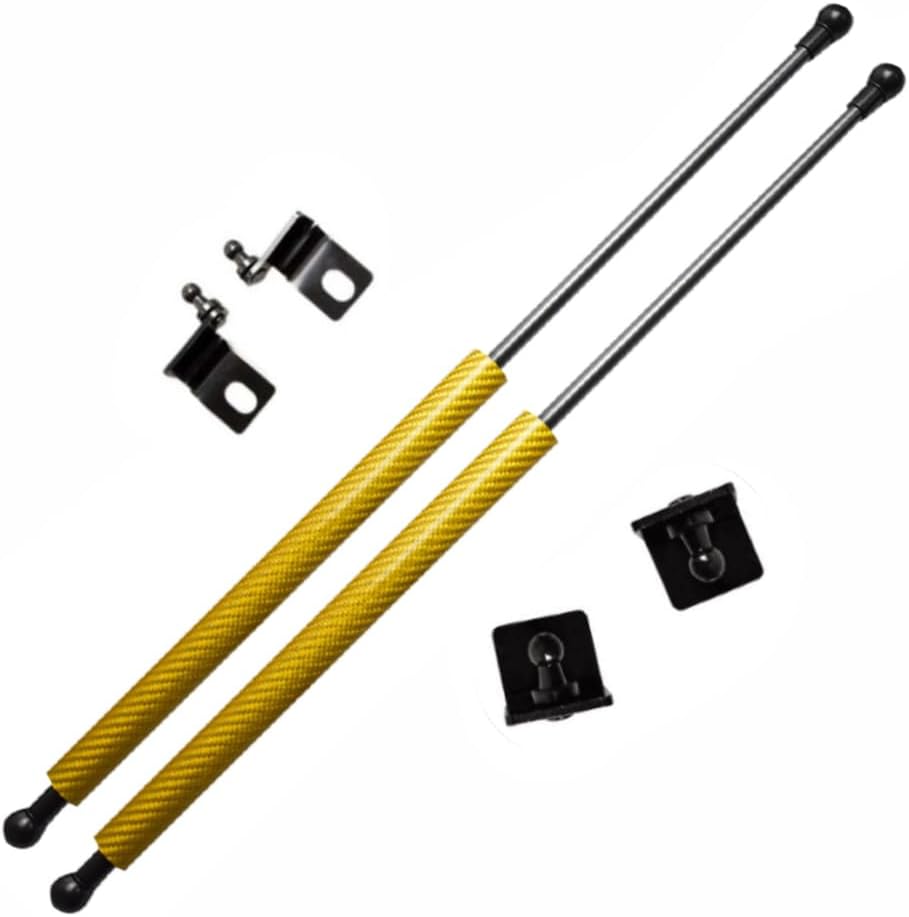 TSUBASA Lift Supports for Nissan Navara D21 1985-1997 Front Hood Bonnet Modify Gas Struts Cylinders Shock Dampers Spring Prop Rod Bar 2PCS (Normal Black)
