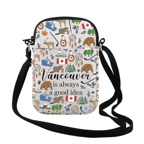Sac à bandoulière Vancouver Canada pour ne plus perdre vos affaires en promenade