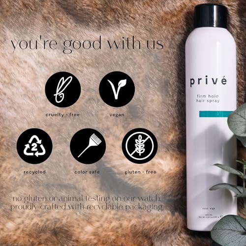 Spray para cabello Privé fijación fuerte 9.15 oz miniatura 3
