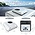 DC 12V RV Rooftop Air Conditioner AC Unit Cooling and Heating 2-in-1Ultra Thin Air Conditioner, Fit for Camping Vehicles School Buses Trailers RVs Vans Trucks Buses