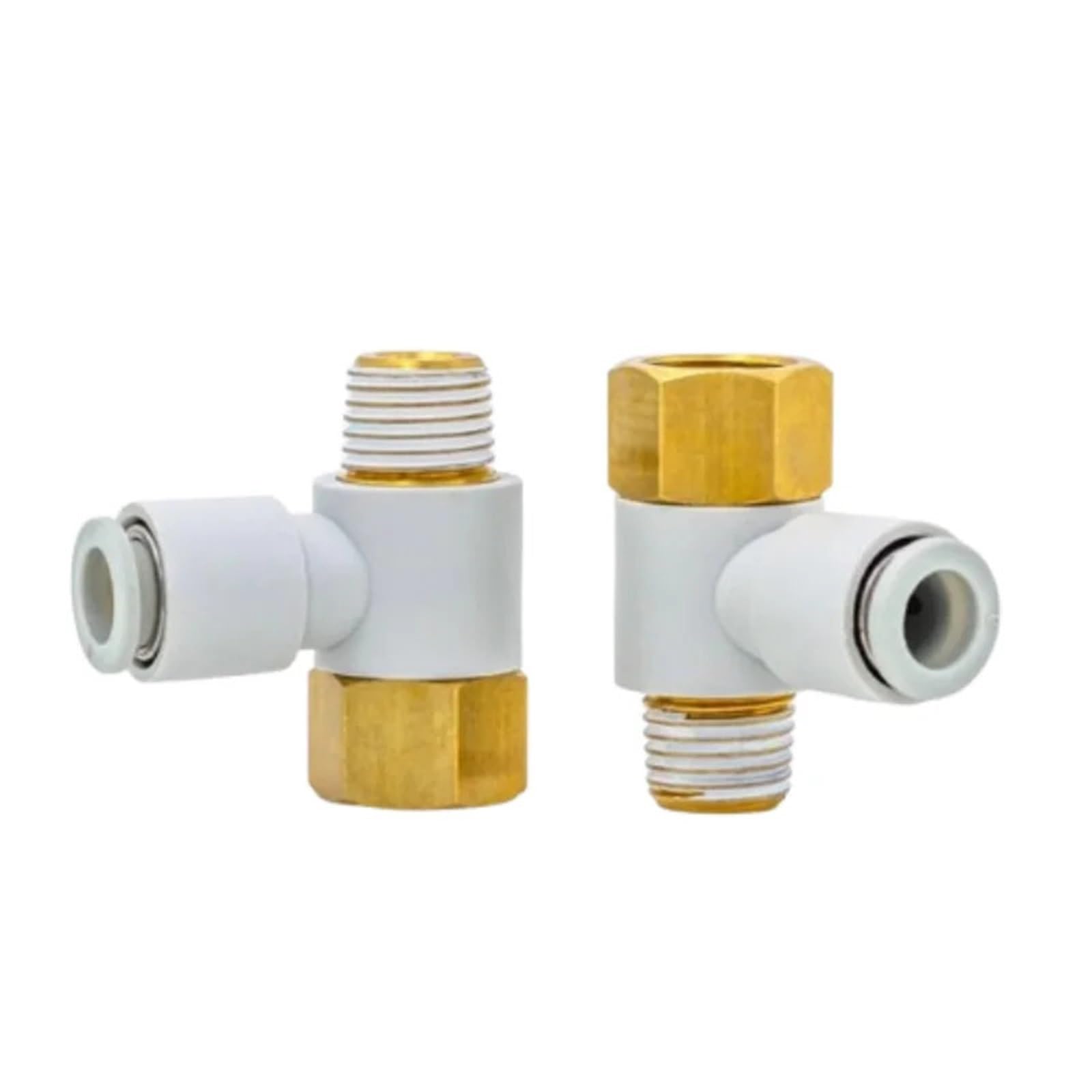 Conectores rápidos neumáticos con Rosca Interna y Externa KQ2VF-04-M5 KQ2VF-06-M5 KQ2VF-08-01S KQ2VF-10-02S(KQ2VF-08-03S,20PCS)