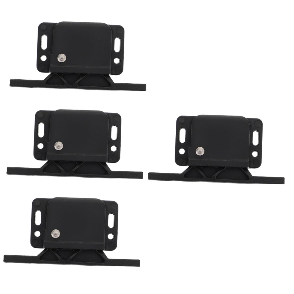 Gadpiparty 4stücke Rv Cabinet Latch Druckverschluss Für Schranktüren Sicherer Kinderschutz Für Schränke Und Schiebetüren Geeignet Für Wohnmobile Und Küchen
