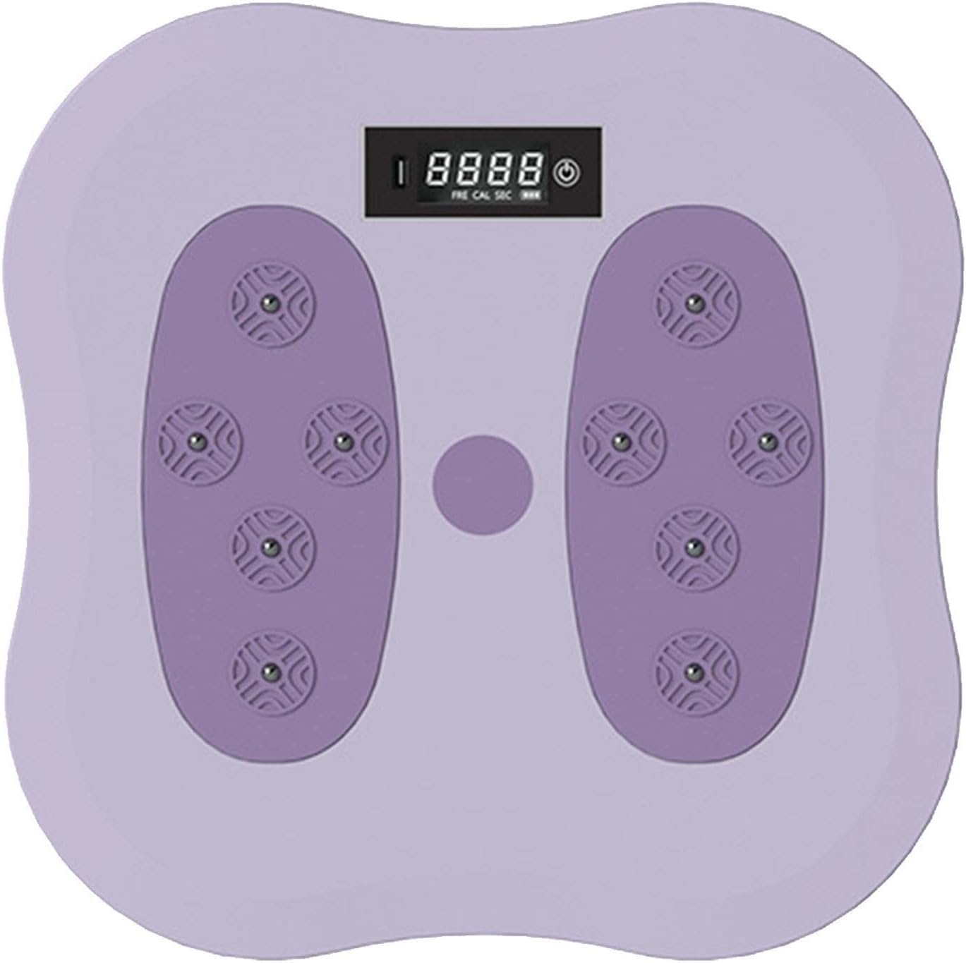 Twist Board, Counting Display Ab Twist Board for Exercise - Intelligent Massage Waist Disc Load Bearing Pressure Rotation Plate for Indoor Outdoor Sports (PURPLE)-image-24