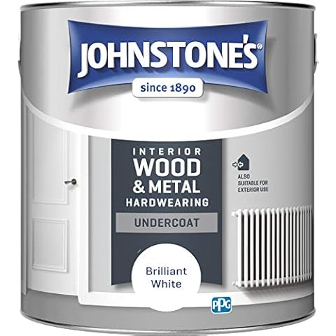 Johnstone's All Purpose Undercoat Paint - Brilliant White 2.5L Cover