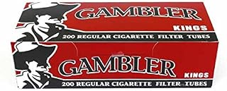 Gambler Regular King Size Cigarette Tubes (10 Boxes)