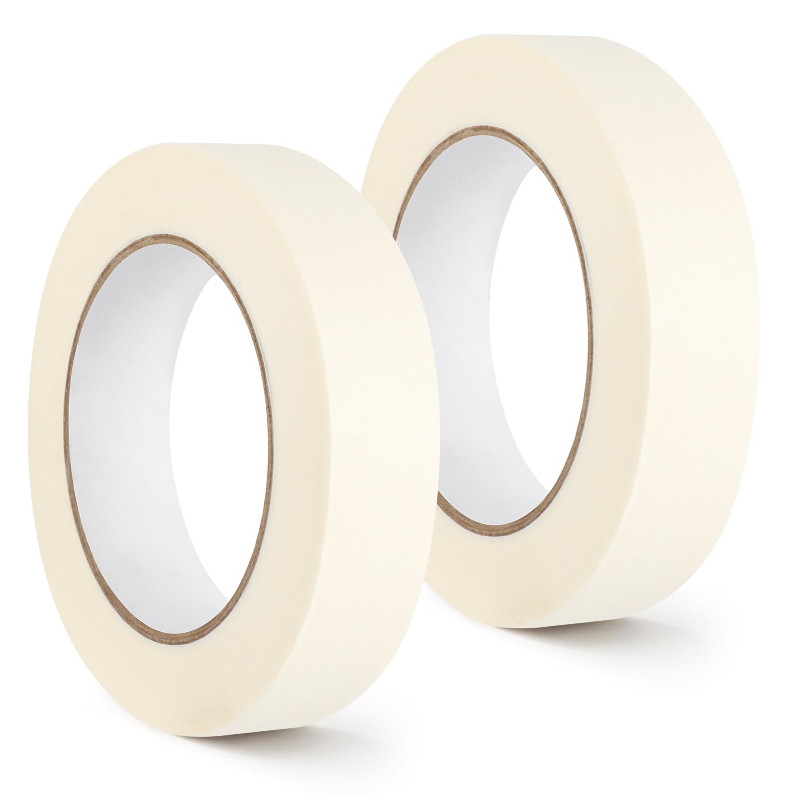 elzle Masking Tape for Painting,24mm x 50m Painters Tape (Pack of 2)