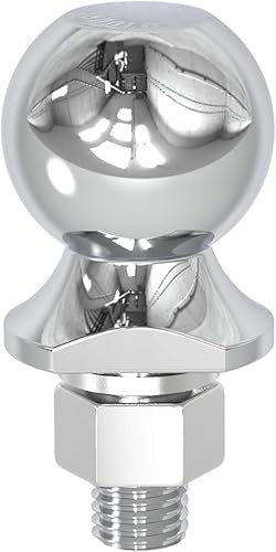 Big RED ATRLY2019R Torin - Bola de enganche para remolque, diámetro de 2 pulgadas, 1.75 toneladas (3,500 libras), vástago de 34 x 1-34 pulgadas,