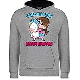 Unser Kaputzen-Pullover ist sowohl für den Sommer als auch für den Winter perfekt geeignet: Der flauschige Stoff ist an einem lauen Sommerabend super angenehm und im Winter hält er schön warm