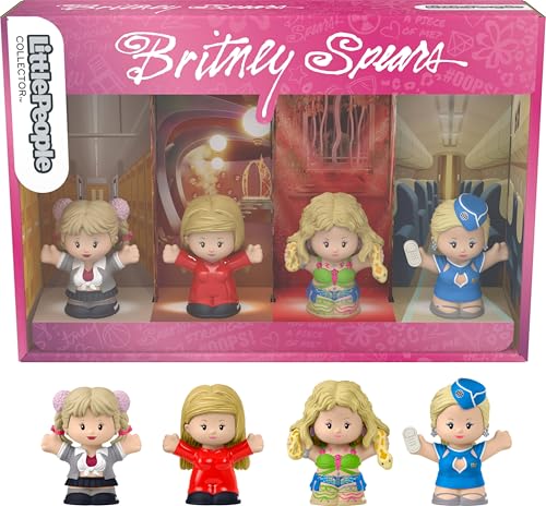 Little People Collector Britney Spears Édition spéciale pour adultes et fans, 4 figurines dans...