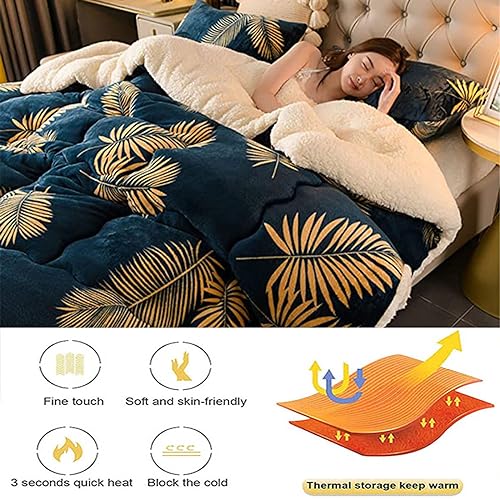 Edredón nórdico de fibra hueca reversible de 180x220cm para cama doble 4