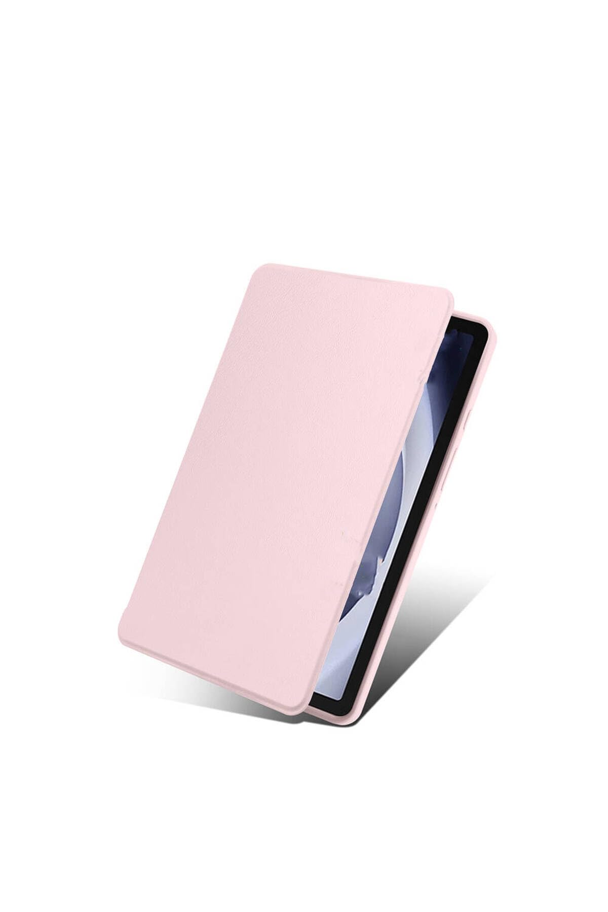 CONSTRAIN - Galaxy Tab A9 Kılıf ile Uyumlu Termik Kalem Bölmeli Dönebilen Standlı Kılıf-Mavi 4