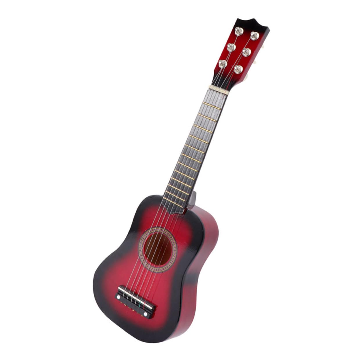 Guitarra Acústica de Juguete para Niños de 21 Pulgadas, 6 Cuerdas, Madera