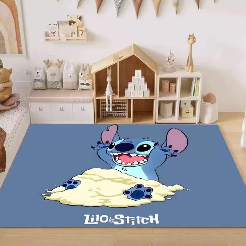 Tapete Anime Kawaii Stitch 157x99 cm miniatura 5