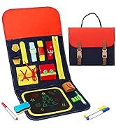 TOY Life Busy Board - Montessori Busy Board for 3 4 5 6 Year Old - Sensory Board Toys for Toddler...