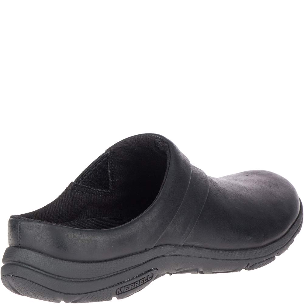 Merrell Dassie Stitch Slide Moccasin, Black, M US