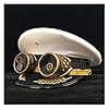 XATIHLIS Steampunk pet voor dames en heren, met vizier, steampunk, corticaal kostuum, cosplay accessoires, hoed maat S M…