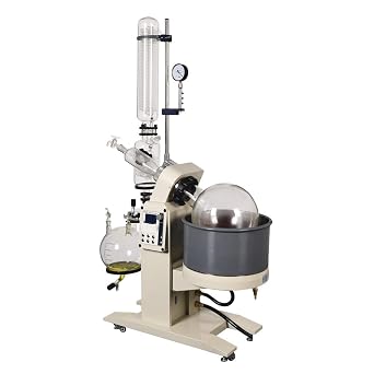 HNZXIB 20L Rotary Evaporator with Motor Lift 20-130rpm,0-99C,110 V