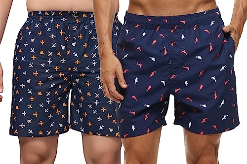 Image of Tapia Men's Cotton Regular All Over Print Boxer Shorts