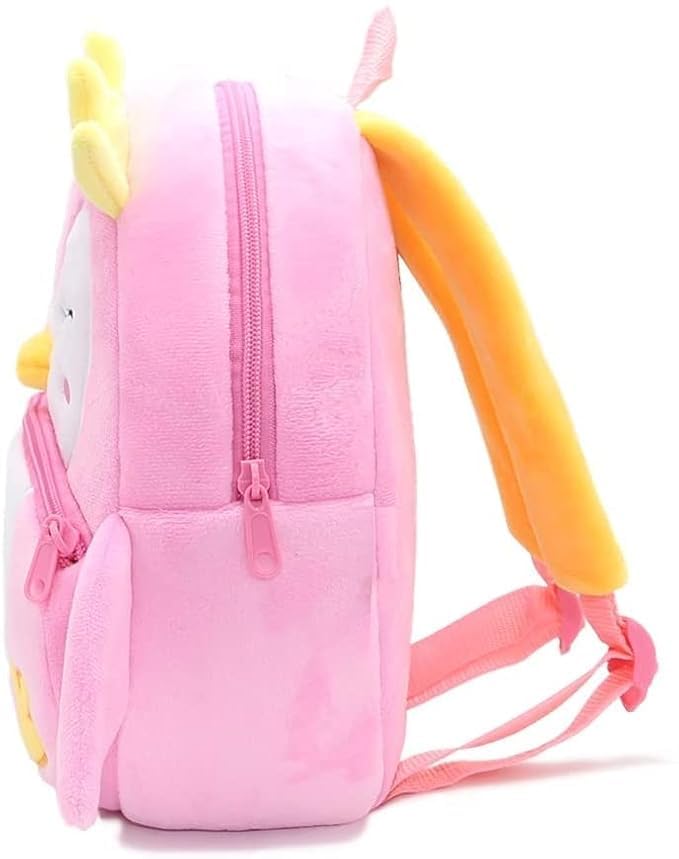 Image of blue tree Cute Kids Backpack Toddler Bag Plush Animal Cartoon Mini Travel Bag for Baby Girl Boy 1-6 Years, Ideal for Gifting for Kids