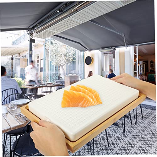 Plato para Sushi de Material Natural Happyyami miniatura 3