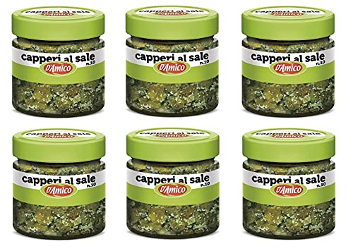 D'Amico Capperi al Sale Alcaparras de sal 70g
