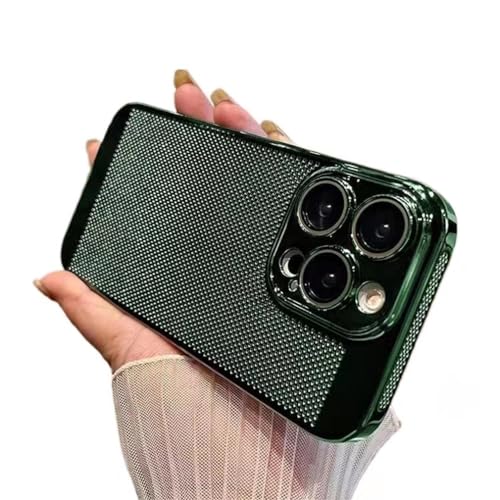 「MJ.INC」iPhone スマホケース 通気性 放熱 保護 カバー 耐衝撃 超薄型 超軽量メッシュ構造アイフォンカバー iPhone13Min/13/13Pro/13ProMax/14/14Plus/14Pro/14ProMax/15/15Plus/1
