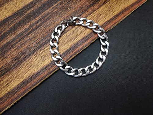 Image of Cuban Chain Link Gold Plated Alloy Bracelet for men
