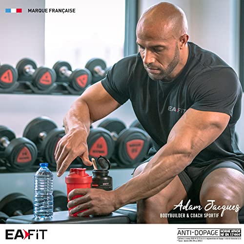 EAFIT - Pure L-Arginine -Formule concentrée- Acide aminé semi-essentiel - Musculation - Apport protéique supplémentaire. Poudre à mélanger dans un shaker pre workout ou post workout - Orange - 141g – Image 4