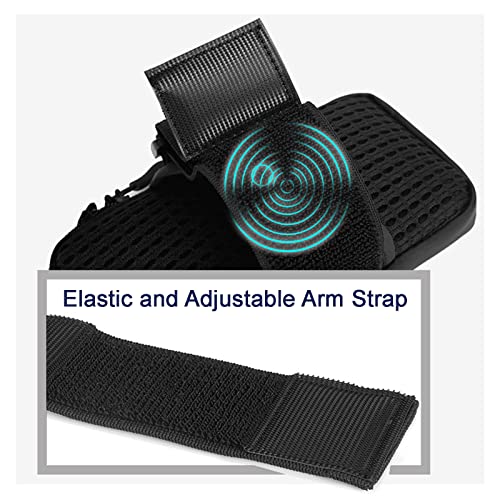 Prime Comfort Phone Arm Bands For Running, Armband Cell Phone Holder For Exercise (Black) #TOP2