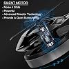 Car Air Freshener, Helicopter Solar Energy Rotating Aromatherapy Aviation Al Alloy Diffuser, Interior Decoration Accessories Diffuser for Car and Home (Silver)