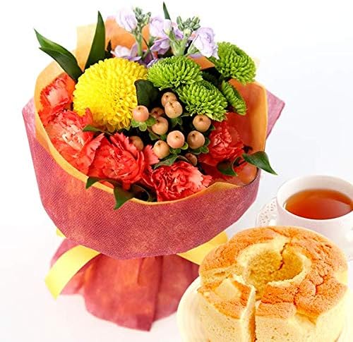 Amazon Co Jp 誕生日 プレゼント 花とスイーツ 花ギフトセット 花束アレンジフラワー 冬限定 和風のお花 ホーム キッチン
