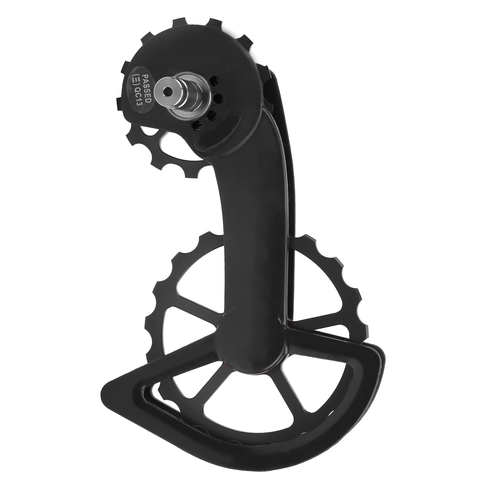 RiToEasysports Akcesoria Rowerowe, Niepowlekane Koło Prowadzące Przerzutki Tylnej ze Stopu Aluminium do Zmiany Biegów Roweru