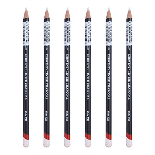 ダーウェント ティンテッドチャコール ホワイト TC21 ケース6本 2301685