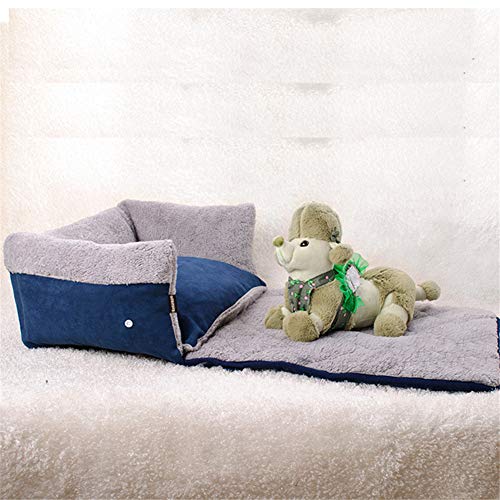 Tapis de chat chaud double coque lavable et modulable L - 7