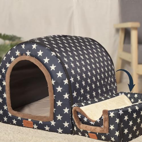 犬 ベッド 洗える 猫 ベッド ドーム型 猫ハウス ペットベッド ペットハウス 冬用 あったかい 滑り止め 取り外し可能 ペット用品 ふわふわ ふかふか 室内用寒さ対策 柄C5