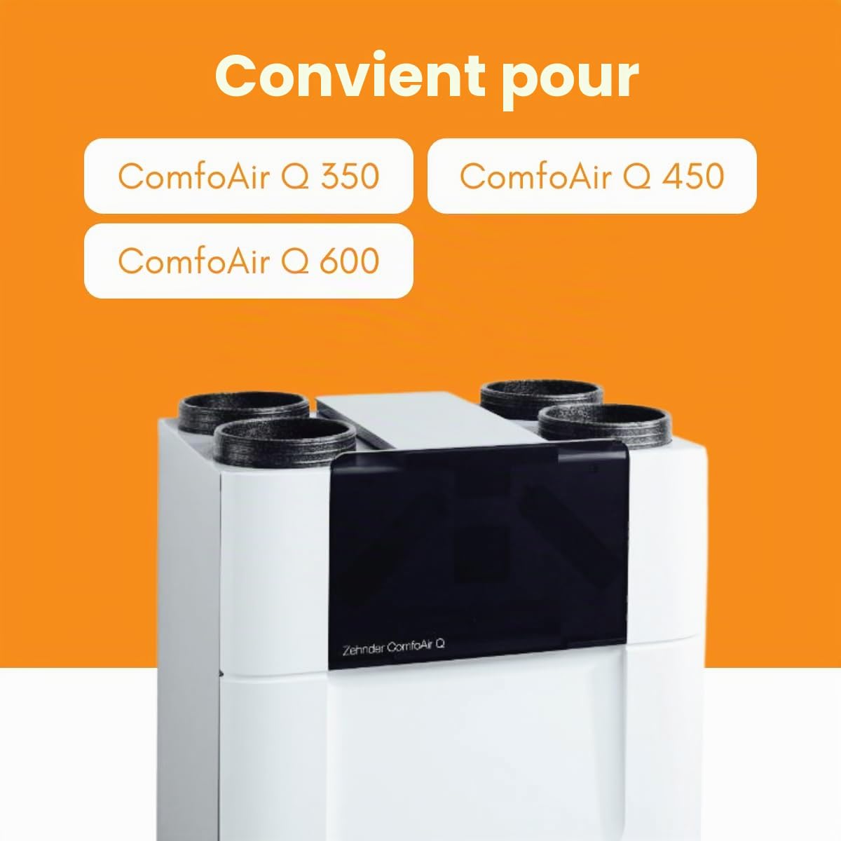 KWL Filtre à air pour Zehnder ComfoAir Q 350/450/600