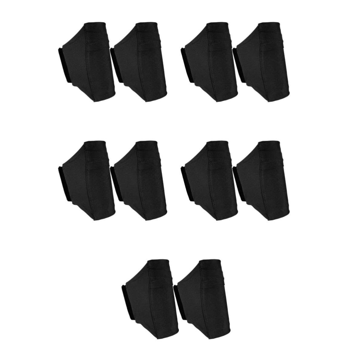 Cabilock 10 Pezzi Porta Cellulare da Gamba per Corsa, Fascia Regolabile | Leggero e Antiscivolo, per Jogging e Running, Adatto a Smartphone e Carte, Chiusura a Strappo