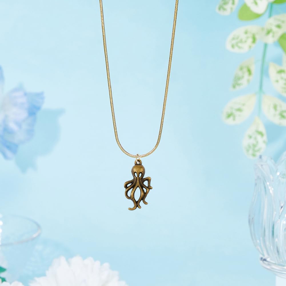 DICOSMETIC Tibetan Style Alloy Pendants Antique Silver Marine Life Charms Ocean Sealife Charms for Jewelry Making - Image 4