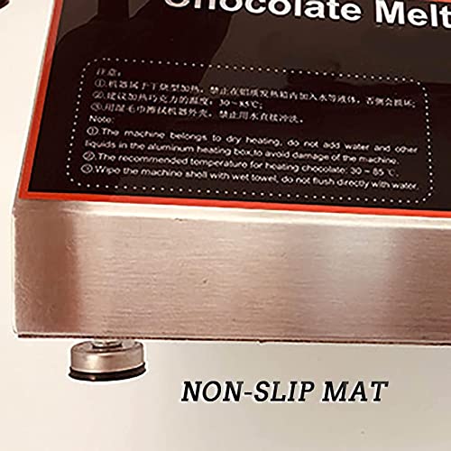 Máquina eléctrica para derretir chocolate con 12kg capacidad miniatura 7