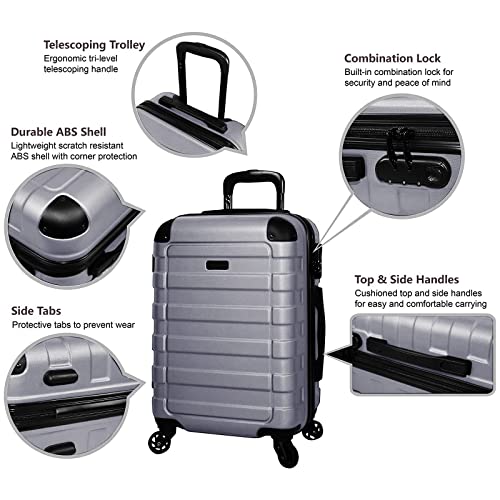 Hipack Travelware 25HP1903-SILVER
