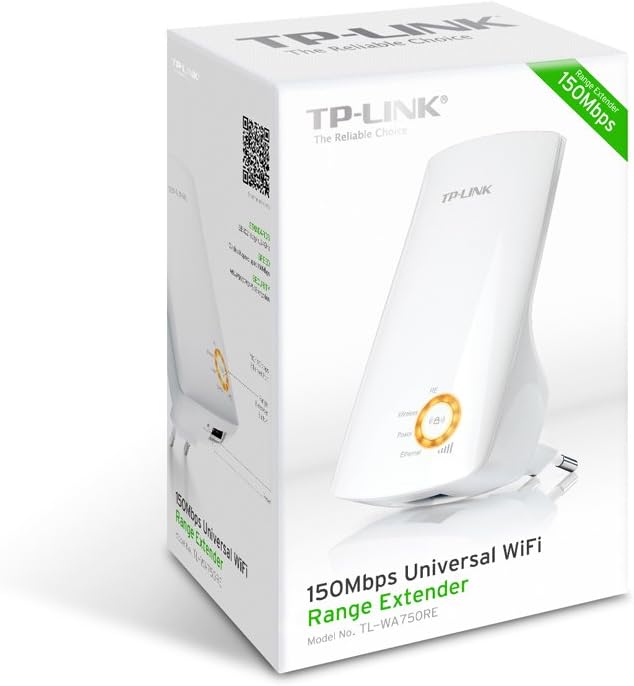 Хажуу тал view of TP-Link TL-WA750RE showing ports and buttons