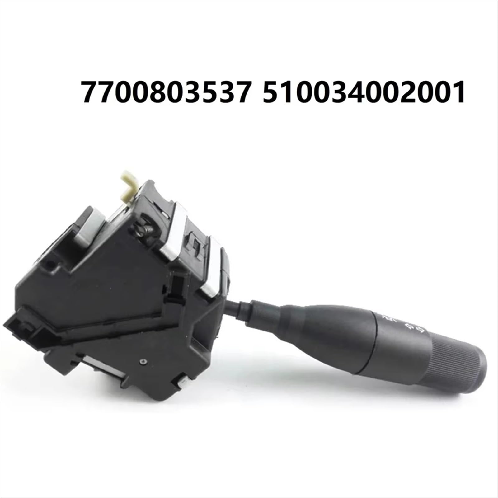 Commodo de Commutateur Compatible Avec Clio 19, Interrupteur De Clignotant, Colonne De Direction, Interrupteur À Tige, Voyant Lumineux 7700803537 510034002001