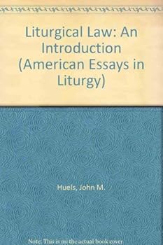 Paperback Liturgical Law (American Essays in Liturgy) Book