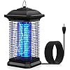 AMUFER Bug Zapper Outdoor, Electric Mosquito Zapper With 20W Power